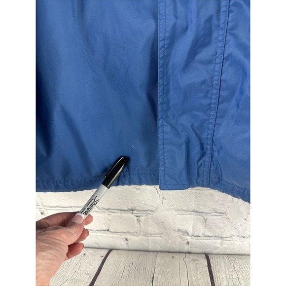 Vintage 90's Nike Navy‎ Windbreaker Jacket Size Large - Picture 3 of 12